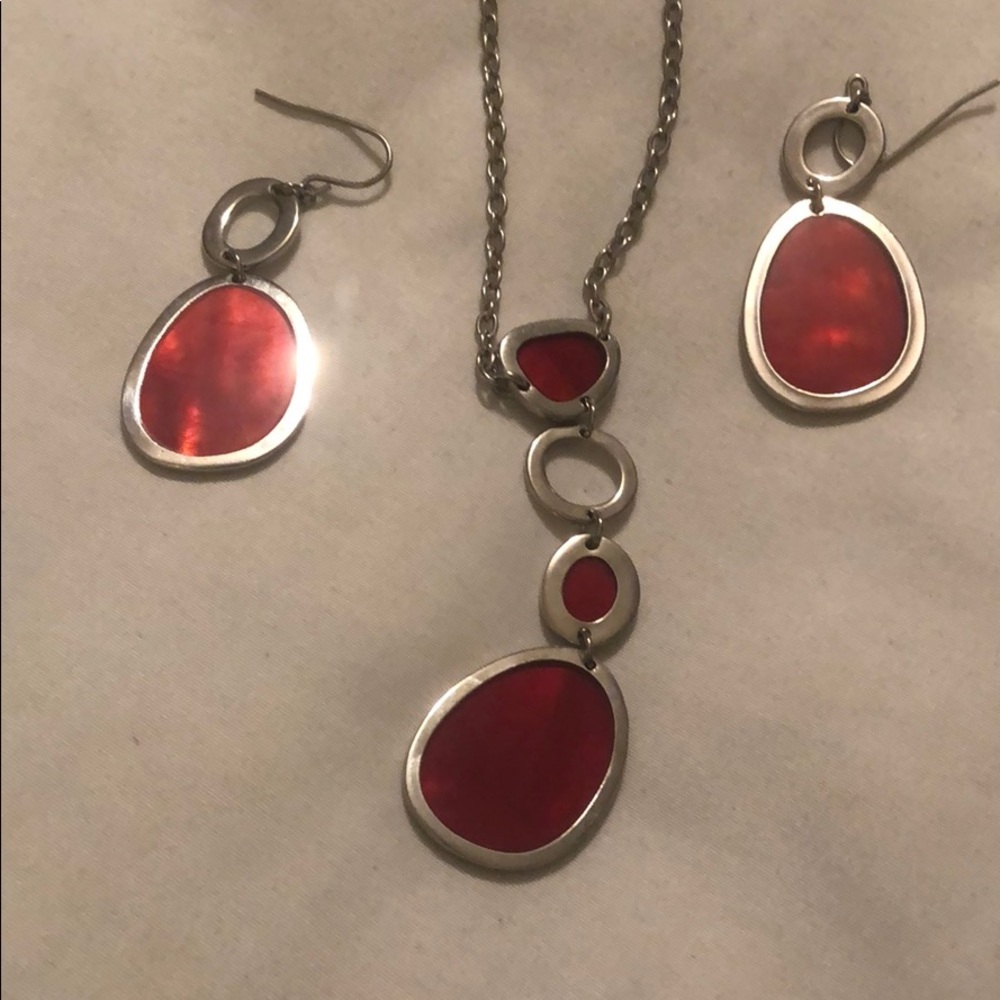 Grace Adele Necklace and Earring Set